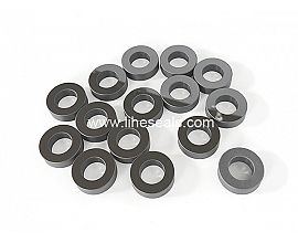 Polished silicon carbide rings
