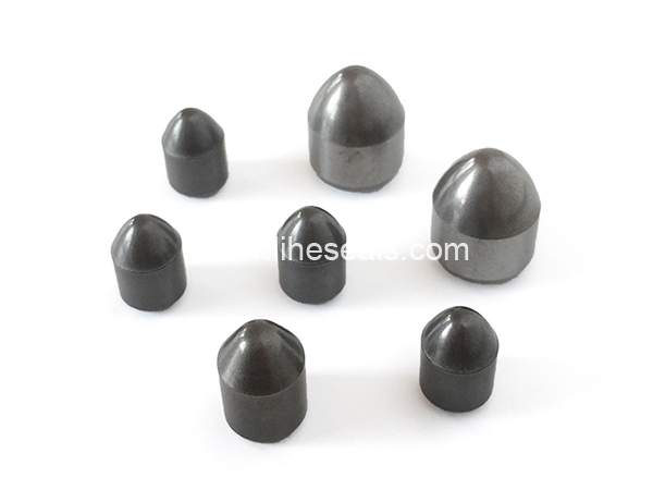 Tungsten carbide ball-tooth bit