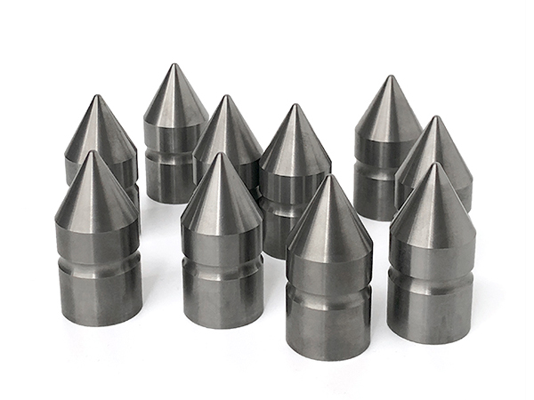 Customized tungsten carbide pushing mandrel